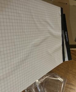 Amazon Basics Quad-Ruled Graph Paper Pad, Pack of 2, 8.5 Inch x 11.75 Inch, White 33 71ghPYkh6lL