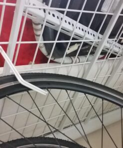 HyLoft 00212 Add-On Storage Hook Accessory for HyLoft Model-540 Ceiling Rack, 4 Count , White 37 71gi1D7VApL