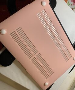 MOSISO Compatible with MacBook Air 13 inch Case (Models: A1466 & A1369, Older Version 2010-2017 Release), Protective Plastic Hard Shell Case Cover, Rose Quartz 38 71gi9KDW9L