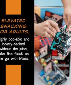 Alternative view of Mario Camacho Foods Pitted Snack Olives, Variety Pack, 1.05 oz Pouches (Pack of 12)