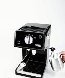 De'Longhi ECP3120 15 Bar Espresso Machine with Advanced Cappuccino System, 9.6 x 7.2 x 11.9 inches, Black/Stainless Steel 21 71gimSnOIBL