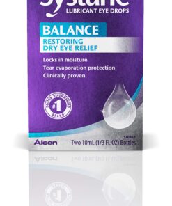 Systane Balance Lubricant Eye Drops, Twin Pack, 10-mL Each 0.34 Fl Oz (Pack of 1) 13 71gipnWNKFL