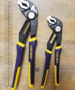 IRWIN VISE-GRIP GrooveLock Pliers Set, V-Jaw, 2-Piece (2078709) Regular Pliers Set 34 71gixaBTZQL