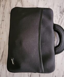 amCase Chromebook Case-11.6 to 12 inch Neoprene Travel Sleeve with Handle-Black 11.6 to 12 inch Black 22 71gj0ZGwhQL