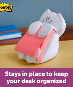 Alternative view of Post-it Pop-up Note Dispenser, Cat design, 3x3 in, 1 Dispenser/Pack (CAT-330) Cat Dispenser