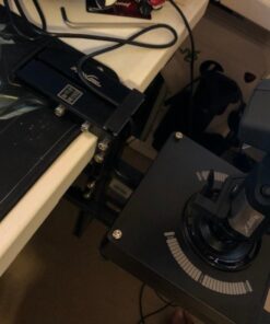 2Set, J-PEIN Desk Mount for Joystick & Throttle - PC Flight Sim Game Support, Adjustable HOTAS System Stand, Durable Gaming Gear Holder, Easy Setup 55 71gk4NCceAL