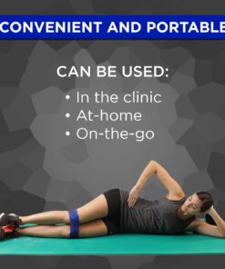 THERABAND Resistance Band Loop, Professional Latex Mini Band for Lower Pilates, Crossfit, Yoga, Stretching, Physical Therapy, Strength Training no Weights, 8 Inch, Blue, Extra Heavy, Advanced Level 1 Blue - Extra Heavy 8 71gkpfrWgqL