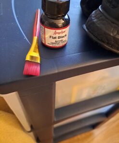 Angelus Acrylic Leather Paint Flat Black 1oz 1 Fl Oz (Pack of 1) 41 71gkt6ETtzL