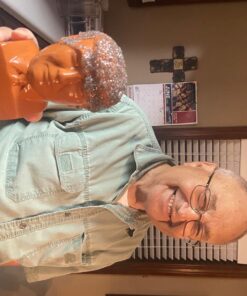 Chia Pet Donald Trump President with Seed Pack, (8" x 4.5" x 7.3") Decorative Pottery Planter, Easy to Do and Fun to Grow, Novelty Gift, Perfect for Any Occasion 44 71gm7aiANfL