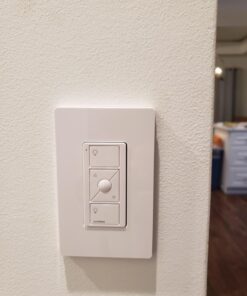 Lutron Caseta Smart Lighting Dimmer Switch and Remote Kit | P-PKG1W-WH | White 71 71gmGNyevML