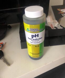 General Hydroponics GH1516 Indicator Fertilizer, 8-Ounce, Purple ph-test-strips, natural 10 71gmJ3SAeL