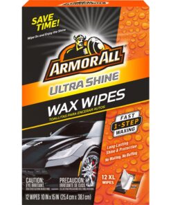 Armor All Ultra Shine Wax Wipes (12 Count) 19 71gmg bfcLL