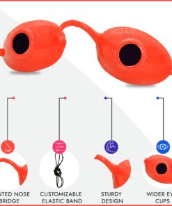 Super Sunnies UV Eye Protection, FDA Compliant Individual Tanning Bed Goggles Eyeshields, 12 Pack Mixed 9 71gmlBFxVQL