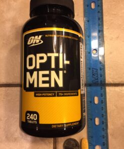 Optimum Nutrition Opti-Men, Vitamin C, Zinc and Vitamin D, E, B12 for Immune Support Mens Daily Multivitamin Supplement, 150 Count (Packaging May Vary) Unflavored 150 Count (Pack of 1) 35 71gnoNOFSGL