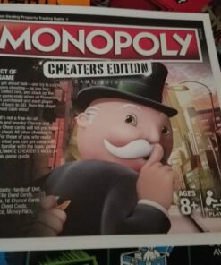 Monopoly Game: Cheaters Edition Board Game, for 3-6 Players, Ages 8 and Up 51 71gnwnWLg2L