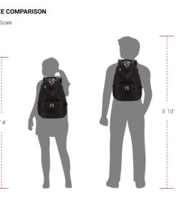 SwissGear 5977 ScanSmart Laptop Backpack, Black, 17-Inch 23 71goLDYSVYL