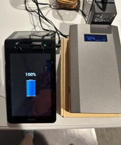 ZeroKor Portable Power Bank with AC Outlet, 65W/110V Portable Laptop Charger Battery Bank, 24000mAh/88.8Wh External Battery Pack,Backup Power Source for Outdoor Tent Camping RV Home Office Emergency Orange Grey 42 71goY8tAmQL