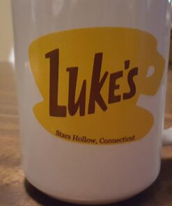 Luke's Diner - 15oz Deluxe Double-Sided Coffee Tea Mug 14 71goZJ k80L