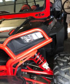 Chupacabra Offroad - Rear View/Side UTV Mirrors with SPOT Mirror - High Impact Right & Left Side Mirror Kit for 1.6" - 2" Roll Cage - RZR Can Am Yamaha Honda Arctic Cat 29 71gpcG0mAML