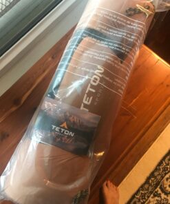 Teton Sports Canvas Camp Pad, Sleeping Pad for Car Camping, Brown Adventurer Camp Pad | 75" x 24" x 2" 24 71gpdqMfAoL 1