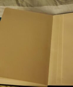 Thick Classic Notebook with Pen Loop - A5 College Ruled Hardcover Writing Notebook with Pocket + Page Dividers Gifts, Banded, Large, 180 Pages, 8.4 x 5.7 in blue 46 71gptcPLxQL