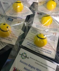 Neliblu 24 Pack Smile Stress Balls for Kids and Adults - 2" Stress Balls in Bulk - Neon Yellow Funny Face Squishy Balls to Support Anxiety - Fidget Toys, Party Favors, Goodie Bag Stuffers for Kids 31 71gq9rTYMKL