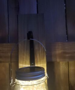 Mkono 10 Pack Iron Wall Hooks for Hanging Plant Lanterns, Plant Hanger Fence Metal Bracket for Bird Feeders, Wind Chimes, Mason Jar Sconces, Light Outdoor Indoor Rustic Christmas Home Decor, 3 Inch Small 27 71gqKUa19gL