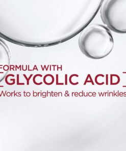 L'Oréal Paris Revitalift Bright Reveal Anti-Aging Exfoliating Peel Pads with Glycolic Acid, Reduce Wrinkles & Brighten Skin, 30 Count (Pack of 1) 27 71gqprNgbSL