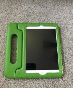 AVAWO Kids Case for iPad Mini 1 2 3 - Light Weight Shock Proof Handle Stand Kids for iPad Mini, iPad Mini 3rd Generation, iPad Mini 2 with Retina Display - Green 23 71graSs1FWL