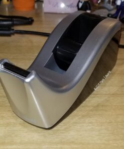 Scotch Desktop Tape Dispenser, Silvertech Two-Tone (C60-ST) 1 Count (Pack of 1) 41 71gs6nnHUIL