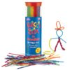 Wikki Stix Doodler, Fidget Toy Plus Arts & Crafts for Kids; Non-Toxic Waxed Yarn, Reusable Hands-on Fun! 6-inch Assorted Colors; 24-Pack. 34 71gs7LS4wmL 1