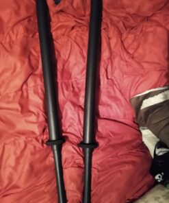 Alternative view of Set of 2 Black Padded Sparring Bokken Foam Sword Practice Blade