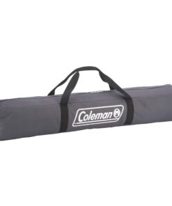 Coleman Pack-Away Camping Cot with Removable Side Table, Extra Wide Cot Fits Adults up to 6ft 6in or 300lbs, Carry Bag Included Grey 28 71gsTNOQBmL