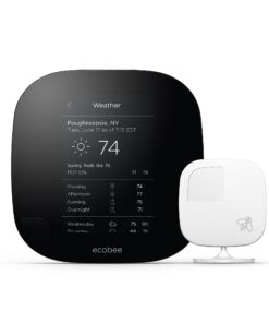 ecobee3 Smarter Wi-Fi Thermostat with Remote Sensor, 2nd Generation 33 71gtu7FdGvL