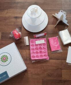 APRON HEROES- Complete Cake Pop Maker Kit, Nonstick, Silicone, Cake Pop Maker, Cake Pop Kit, with, Cake Pop Stand Holder, Cake Pop Molds, 120 Lollipop Sticks, Melting Pot, Decorating Pen, & Twist Ties BAKEWARE SET: Round Pops 60 71gu4hzfMSL