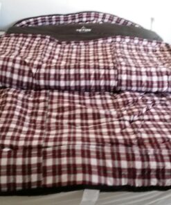 TETON Sports Mammoth Queen Size Sleeping Bag- Double Sleeping Bag – A Warm Bag The Whole Family can Enjoy – Great Sleeping Bag for Camping, Hunting and Base Camp. Compression Sack Included Grey (Cotton Flannel Liner) Mammoth 0F 60 71guTHe7MXL