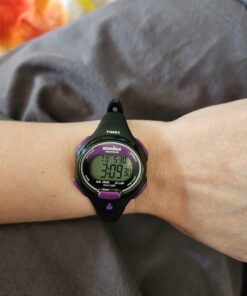 Timex Women's Ironman Essential 34mm Watch Black/Purple 21 71gupPuo5jL