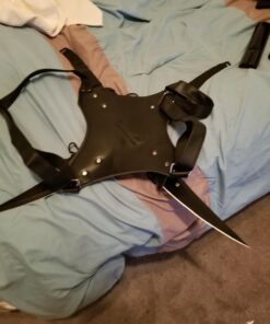 Sword Bag Sword Carry Case Back Strap Waistband for Ninja Hero Cosplay Anime Costume Back Strap for Dual Sword 29 71guq0MIOlL