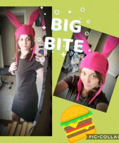 Ripple Junction Bob's Burgers Louise Belcher Bunny Ears Hat Adult One Size Pink Cosplay Beanie Officially Licensed 28 71guylXc0KL
