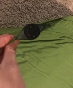 KingCamp Sleeping Pad, Double/Single Self Inflating Mat Air Mattress for Camping, Lightweight Compact Foam Pads for Outdoor Backpacking Tent Traveling Hiking, Built-in/Detached Pillows & Storage Bag Green 16 71gveC0VJL