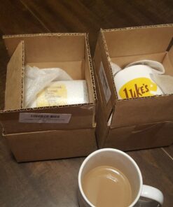 Luke's Diner - 15oz Deluxe Double-Sided Coffee Tea Mug 15 71gvoRVrB6L