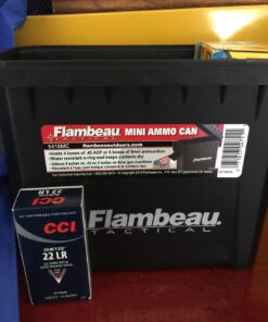 Flambeau Outdoors 5415MC Mini Ammo Can, Portable Ammo Storage 33 71gw5p78v0L