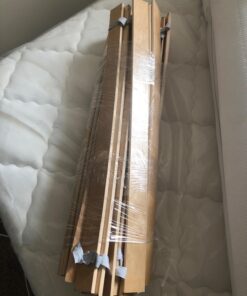 Sam Wrap (R) Stretch Wrap 5" x 1000' Roll with Handle, 80 Gauge Extra Thick Durable Self-Adhering Plastic Wrap for Moving, Packing Wrap Industrial Strength, Clear Plastic Pallet Shrink (2 Pack) 2 Pack 40 71gw8HNHeEL