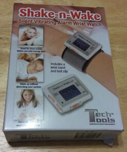 TECH TOOLS INNOVATIVE GIFTS AND GADGETS Silent Vibrating Personal Alarm Clock Shake-N-Wake (White) 28 71gwAXuVwFL