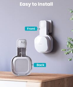 DG-Direct Wall Mount Holder for eero 6 and eero 6+ Router Mesh Wi-Fi System, No Messy Wires, The Outlet Wall Mount Holder for eero 6 Plus, Stand Bracket for eero 6 Extender Space Saving (2 Pcs) 2 Pcs 16 71gwWUz9spL
