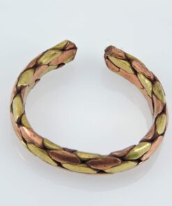 Handmade Twisted Three Metal Medicine/Healing Ring. 16 71gwmolnyL