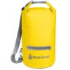 Skog Å Kust DrySåk Waterproof Floating Dry Bag with Exterior Zippered Pocket | for Kayaking, Rafting, Boating, Swimming, Camping, Hiking, Beach, Fishing | 10L & 20L Sizes 10 Liter Yellow 17 71gwqHmKcTL 3