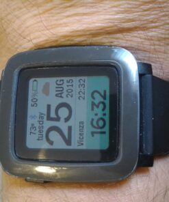 Skinomi Full Body Skin Protector Compatible with Pebble Time (Screen Protector + Back Cover) TechSkin Full Coverage Clear HD Film 19 71gwrnQ HL