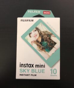 Fujifilm Instax Mini Sky Blue Film - 10 Exposures 10 Film Pack 16 71gwvAo4moL
