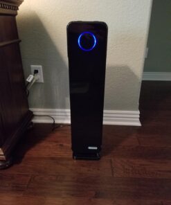 Germ Guardian AC5300B 28” 3-in-1 True HEPA Filter Air Purifier for Home, Large Rooms, UV-C Light Kills Germs, Filters Allergies, Smoke, Dust, Pet Dander, & Odors, 5-Yr Wty, GermGuardian, Black 24 71gxDE QAvL